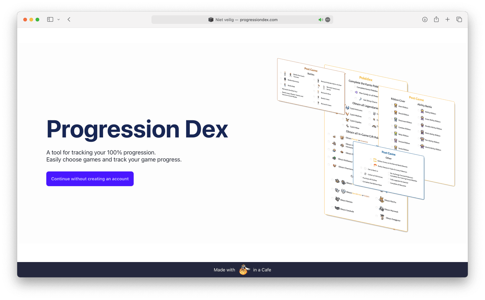 Progression Dex